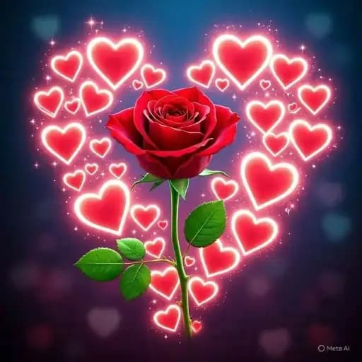 Roses and Hearts — 1