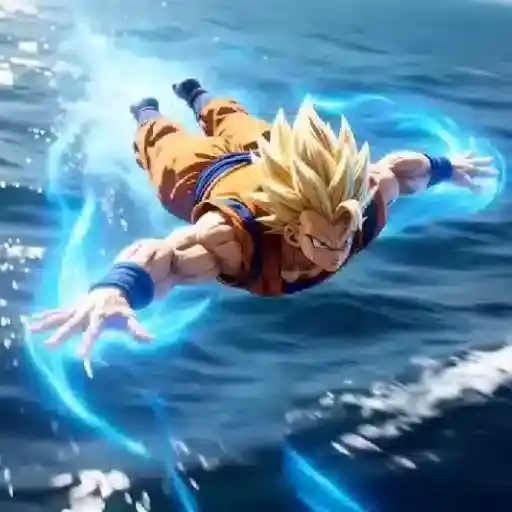 Goku Super Saiyajin — 4