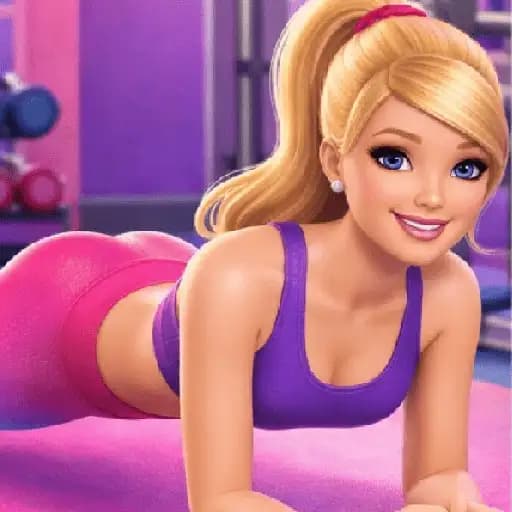 Barbie Fitness Animada — 2