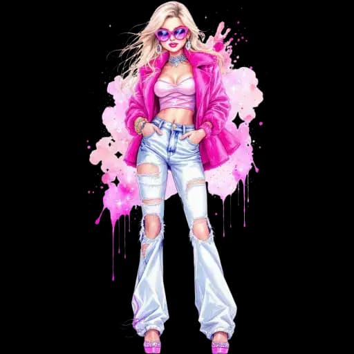 Chicas Glamour Rosadas — 4