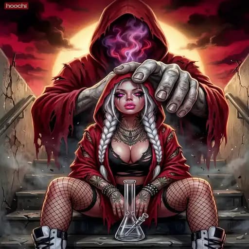 Mysterious Smoking Girl — 4