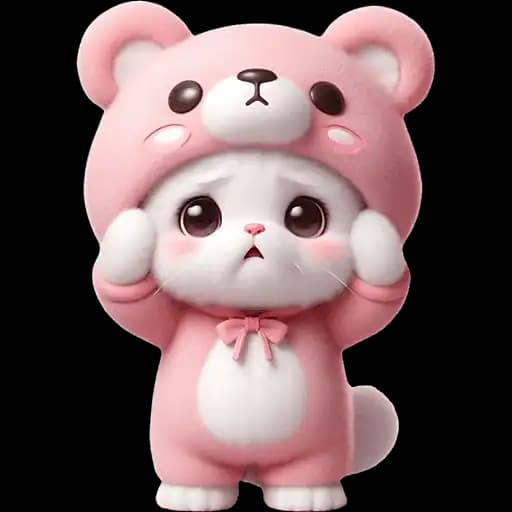 Gatitos Lindos con Ropa de Osito — 1