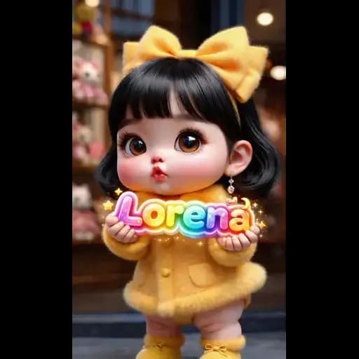 Niña Amarilla Cute — 1