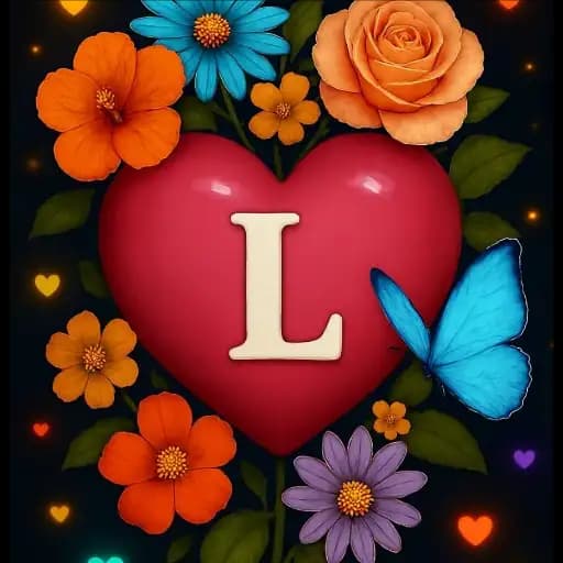 Hearts with Flowers — 1