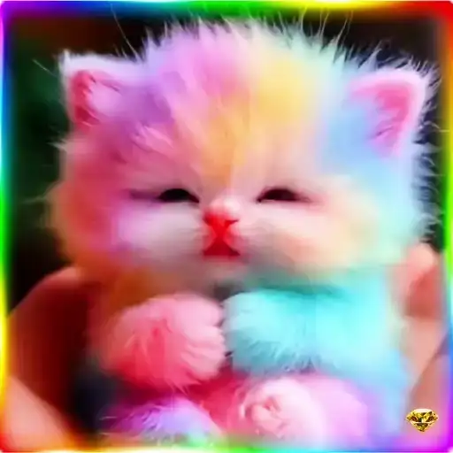 Gatitos Arcoíris Tiernos — 1