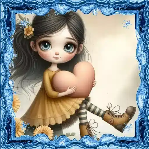 Delicate Floral Girl — 4