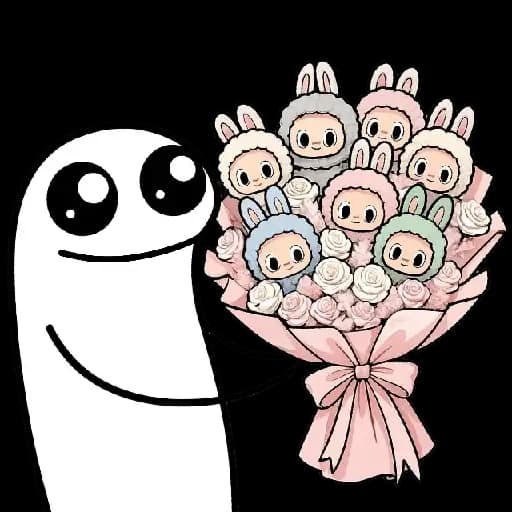 Amiguetes con Flores — 3