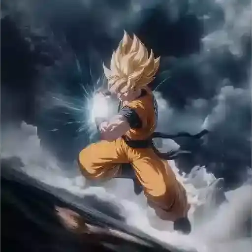 Goku Super Saiyajin — 4