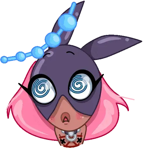 Máscara de Coelho Rosa — 3