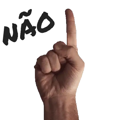 Mãos de Pedido e Recusa — 1