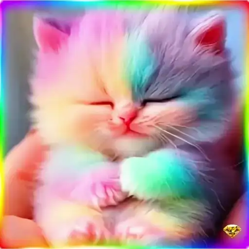 Gatitos Arcoíris Tiernos — 2