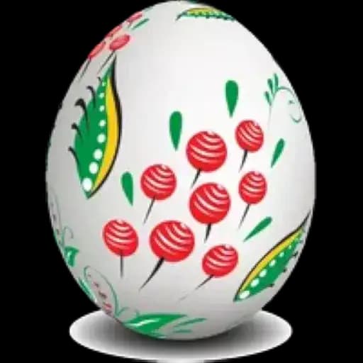 Ovos de Páscoa Decorados — 2