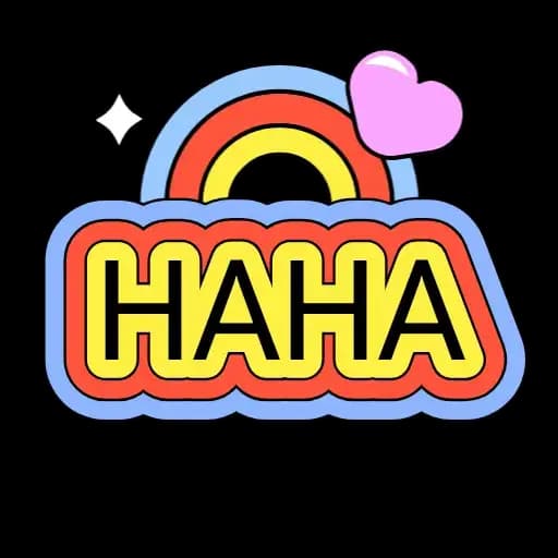 Laughing Stickers — 1