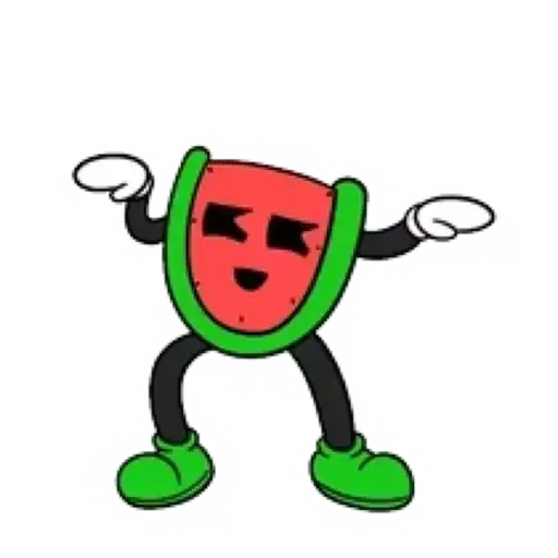 Fatias de Melancia Dançantes — 3