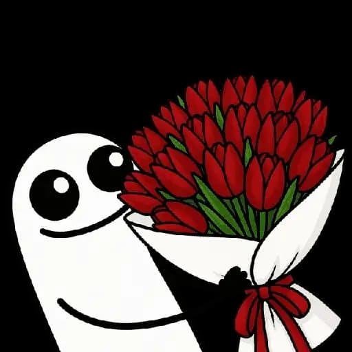 Amiguinhos com Flores — 1