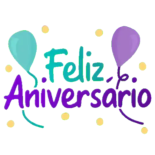 Feliz Aniversario Colorido — 1