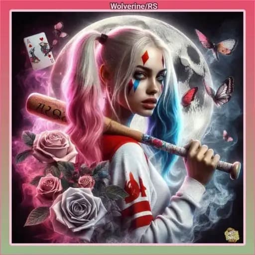 Harley Quinn Neon — 1