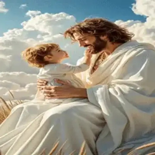 Jesus e Crianças Anjos — 3