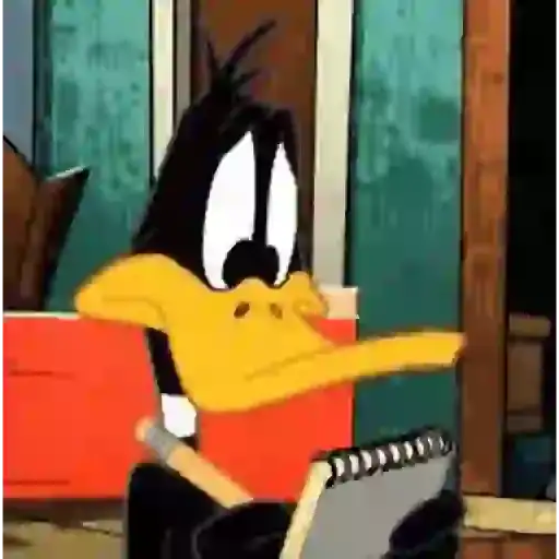 Daffy Duck Loco — 1