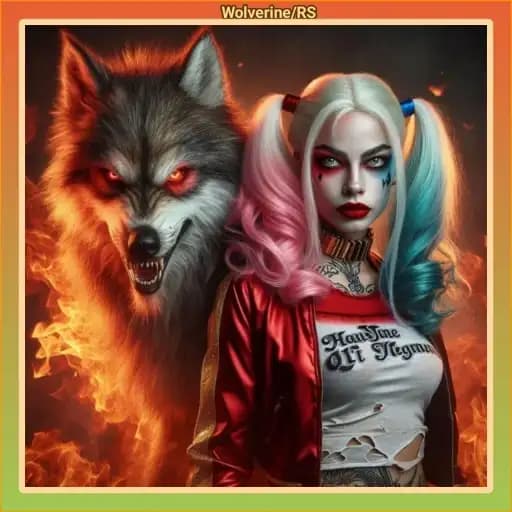 Harley Quinn Neon — 2