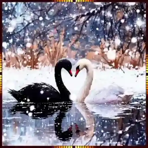 Romantic Swans — 3