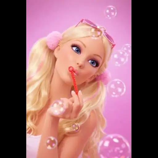 Muñeca Barbie Rosa — 1