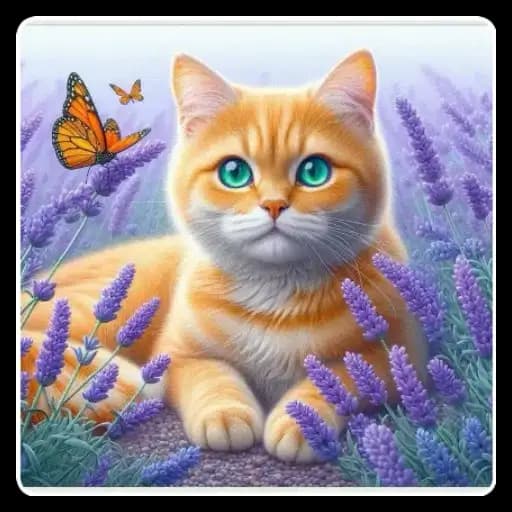 Floral Kittens — 3