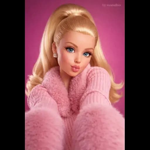 Muñeca Barbie Rosa — 2