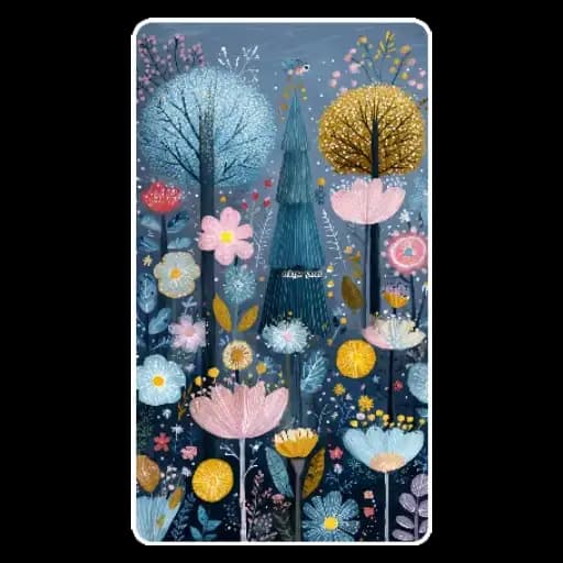 Casas y Jardines Coloridos — 2