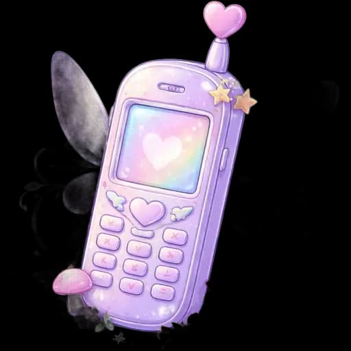 Corazones Rosas Kawaii — 1