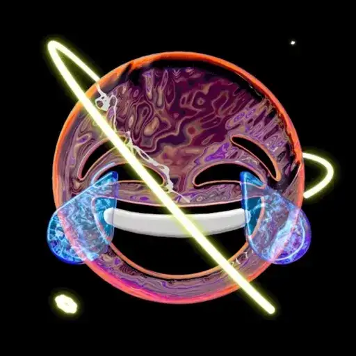 Emojis Neon Espaciais — 3