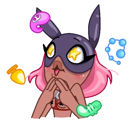 Pink Bunny Mask — 3