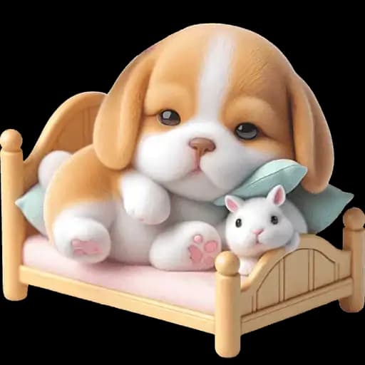 Cachorrinho Fofo Bunny — 3