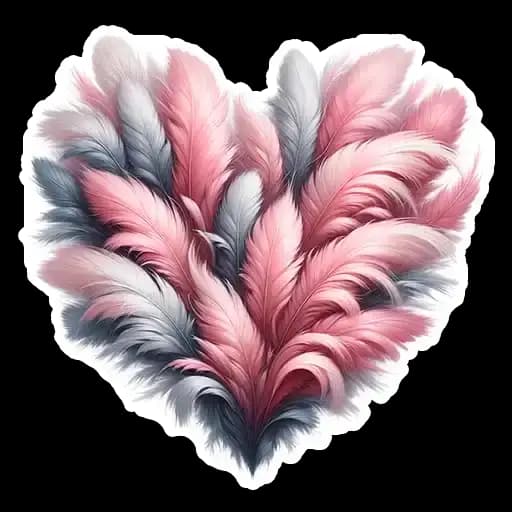 Corazones Rosas Kawaii — 2