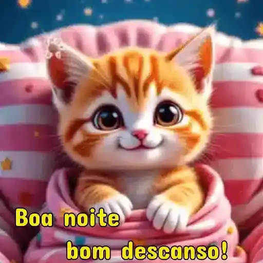 Gatinhos Fofos Boa Noite — 1