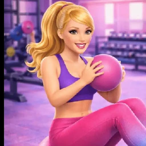 Barbie Fitness Animada — 2