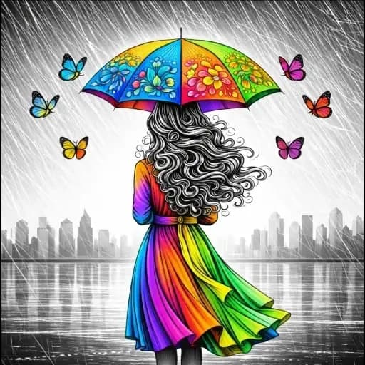 Rainy Day Love and Flowers — 4