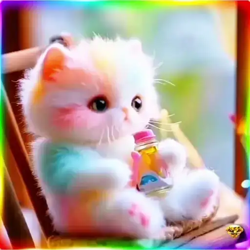 Gatitos Arcoíris Tiernos — 4