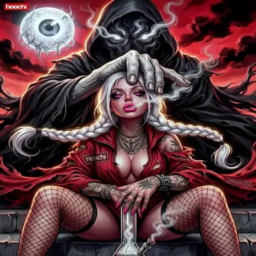 Mysterious Smoking Girl — 3