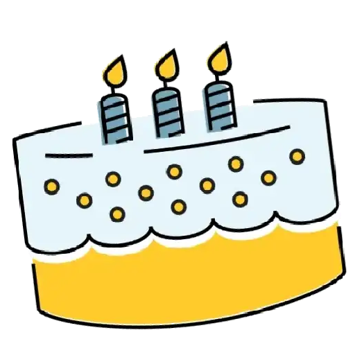 Colorful Birthday Cakes — 3