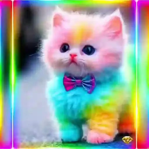 Gatitos Arcoíris Tiernos — 2