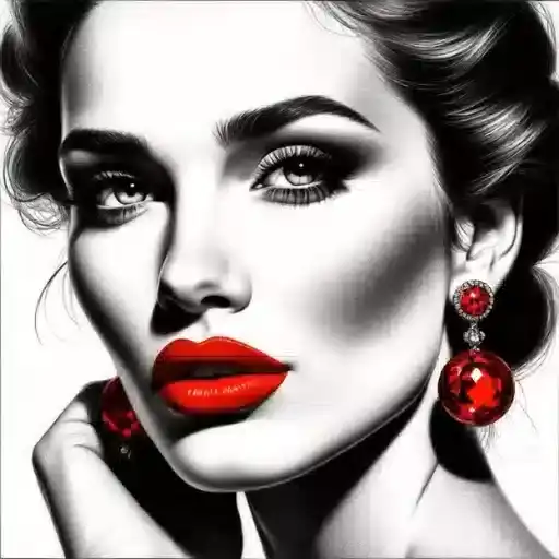 Rostros Femeninos Sensuales — 1