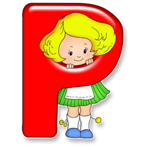 Colorful Girls and Letters — 2