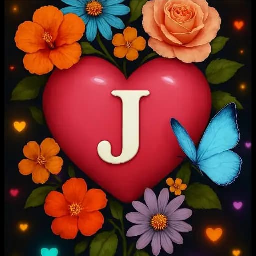 Hearts with Flowers — 4