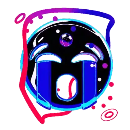 Neon Space Emojis — 2