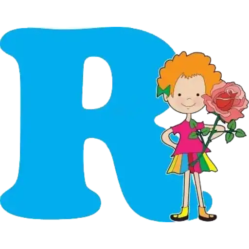 Colorful Girls and Letters — 1