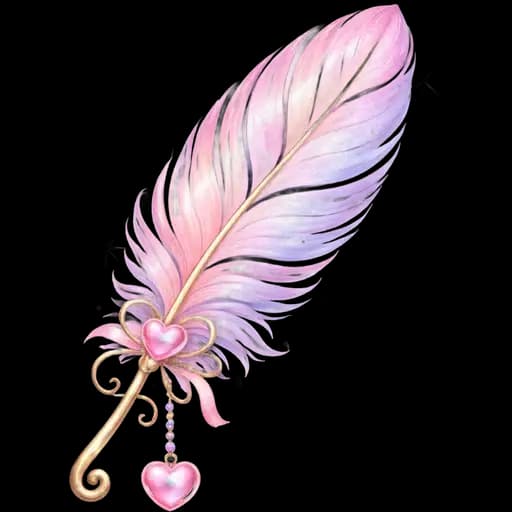 Corações Rosas Kawaii — 2