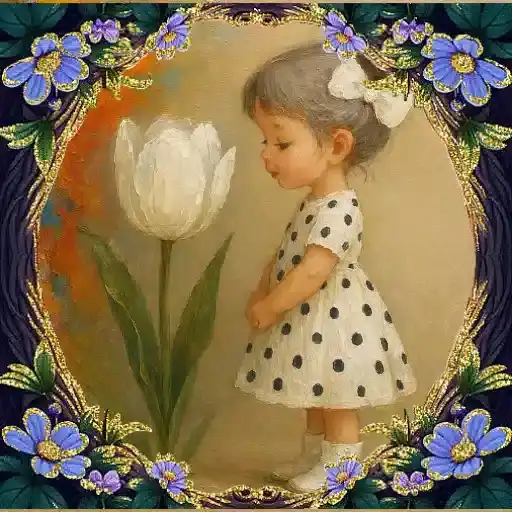 Niñas Florales Delicadas — 3