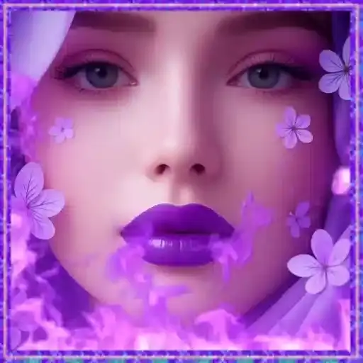Rostro de Mujer Púrpura — 4