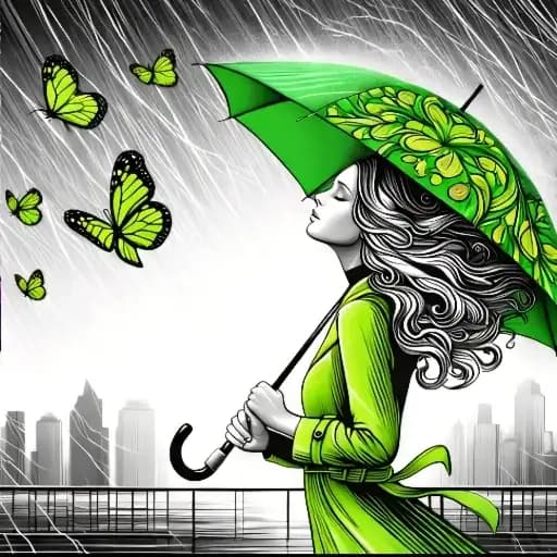 Rainy Day Love and Flowers — 1